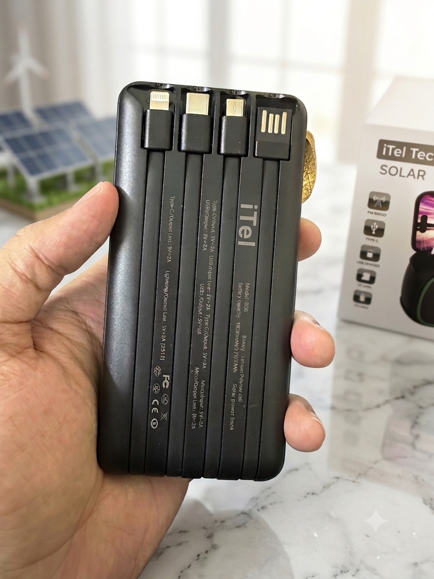 Solar Charging Power Bank